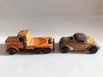 Mattel Hotweels Neet Streeter/ Matchbox Peterbilt Dump Truck, Hobby en Vrije tijd, Ophalen of Verzenden, Gebruikt, Bus of Vrachtwagen