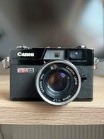 Canon Canonet QL 17 GIII (zwart), Audio, Tv en Foto, Fotocamera's Analoog, Ophalen of Verzenden, Gebruikt, Compact, Canon