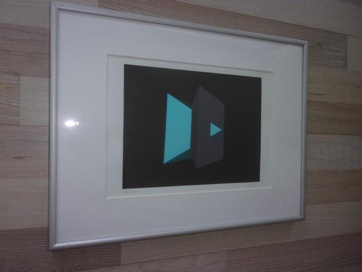 Zeefdruk van Bander van Ierland, Antiek en Kunst, Kunst | Litho's en Zeefdrukken, Ophalen of Verzenden