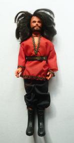 Sandokan action doll 1976 Made in Italy, Verzenden, Gebruikt, Tv, Actiefiguur of Pop