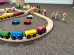 Bigjigs houten trein set (brio compatible), Kinderen en Baby's, Speelgoed | Houten speelgoed, Ophalen of Verzenden, Gebruikt, Overige typen