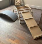 Klimboog met wobbel en glijplank, Kinderen en Baby's, Speelgoed | Houten speelgoed, Ophalen, Zo goed als nieuw