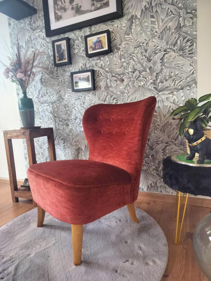 Artifort cocktail fauteuil vintage., Huis en Inrichting, Fauteuils, Zo goed als nieuw, 50 tot 75 cm, Minder dan 75 cm, Ophalen of Verzenden