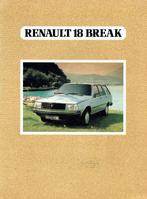 Folder Renault 18 Break (1983), Verzenden, Gelezen, Renault