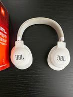 JBL E55BT Wireless Headset – Wit | Over-ear, Overige merken, Gebruikt, Bluetooth, Ophalen of Verzenden