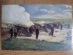 Anisichtkaart militair L.V.C. at War a 130mm battery - WO 1, Ophalen, Voor 1920, Ongelopen, Overige thema's
