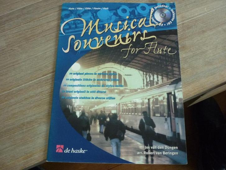Musical Souvenir - for flutes - zonder CD, Muziek en Instrumenten, Bladmuziek, Zo goed als nieuw, Artiest of Componist, Dwarsfluit of Piccolo
