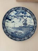 Delfts Blauw bord ... Molen, Antiek en Kunst, Ophalen