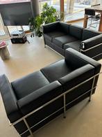 Lounge set in Bauhaus-stijl - Echt leder - Made in EU, Bauhaus, Designer, Minder dan 75 cm, 150 tot 200 cm, Nieuw