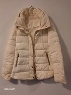 Crème winterjas Dames, Ophalen of Verzenden, Zo goed als nieuw, Maat 38/40 (M), Beige