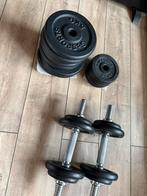 Dumbbell halterset gietijzer, Ophalen, Zo goed als nieuw, Dumbbell