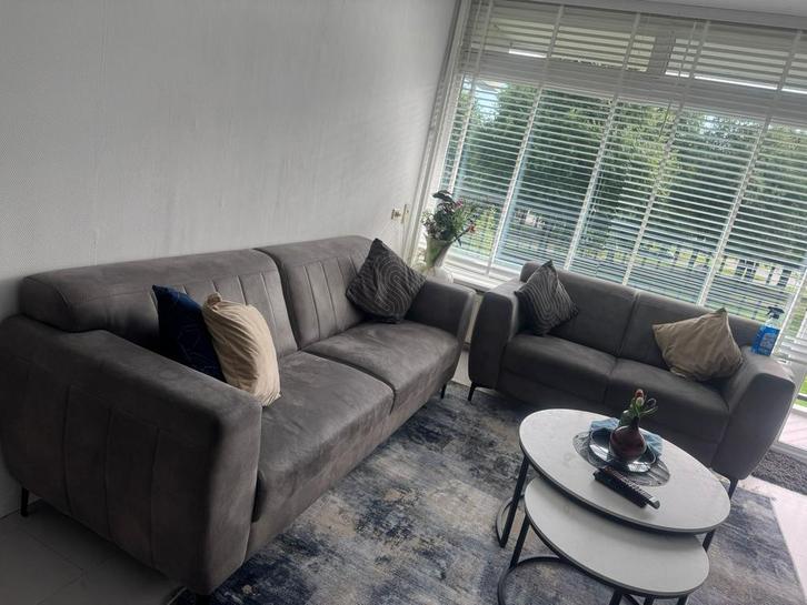 2+3 zits bank als nieuw, Huis en Inrichting, Banken | Complete zithoeken, Zo goed als nieuw, Ophalen
