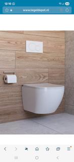 BWS Mudo Wandcloset - Randloos & Glans Wit, Ophalen of Verzenden, Nieuw, Toilet