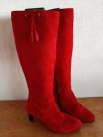 Mooie rode laarzen van Vera Gomma, Ophalen of Verzenden, Hoge laarzen, Vera Gomma, Zo goed als nieuw