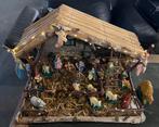 Vintage kerststal compleet, Ophalen of Verzenden, Gebruikt