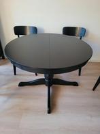 Ikea Ingatorp uitschuifbare eettafel, Huis en Inrichting, Tafels | Eettafels, Ophalen, Gebruikt, Rond, 100 tot 150 cm