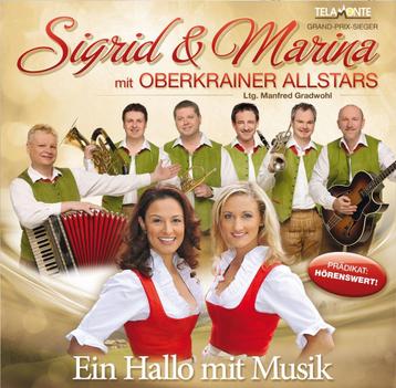 SIGRID & MARINA Ein Hallo mit Musik  Originele CD Nieuw.  Ol beschikbaar voor biedingen