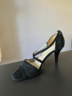 Peter Kaiser pumps / sandaal met hak (maat 37,5 = maat 4,5), Peter Kaiser, Zwart, Ophalen of Verzenden, Schoenen met hoge hakken