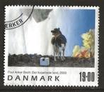Denemarken 47, koe Paul anker Bech, Postzegels en Munten, Postzegels | Europa | Scandinavië, Denemarken, Verzenden, Gestempeld