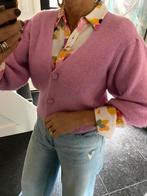 MSCH Copenhagen, prachtig lief roze mohair vestje, S/M, Maat 38/40 (M), Ophalen of Verzenden, Zo goed als nieuw, Roze