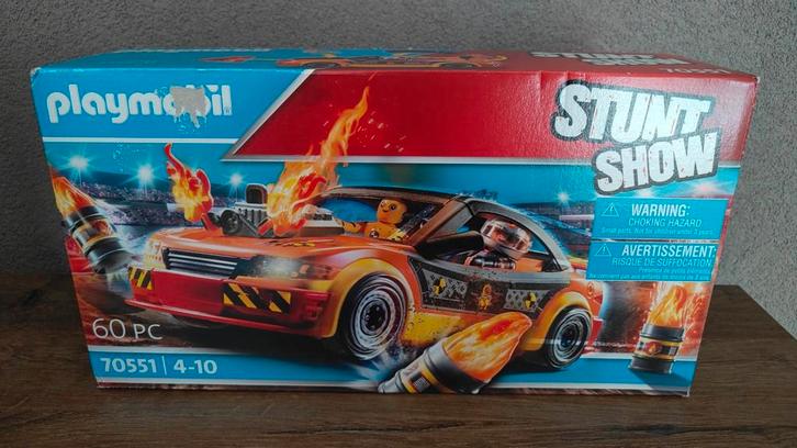 Playmobil stunt show 70551. (NIEUW!), Kinderen en Baby's, Speelgoed | Racebanen, Nieuw, Overige merken, Ophalen of Verzenden