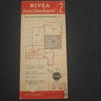 NIVEA Toeristenkaart 2 Overijssel-Gelderland-Utrecht, Gelezen, Ophalen of Verzenden, Landkaart, NIVEA