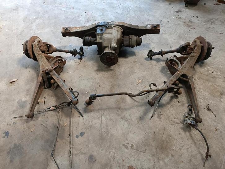 Rolls Royce Silver Shadow Complete Voor- en Achteras, Auto-onderdelen, Ophanging en Onderstel, Bentley, Ophalen
