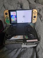 Nintendo switch oled zelda editie., Ophalen of Verzenden, Zo goed als nieuw, Met 1 controller, Switch OLED
