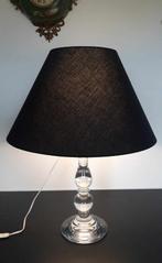Kristal tafellamp; Leerdam Limited Edition  + kap, 5,1 kg!, Antiek en Kunst, Antiek | Lampen, Ophalen of Verzenden