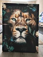 Canvas schilderij, Ophalen of Verzenden, Zo goed als nieuw, Schilderij, 75 cm of meer