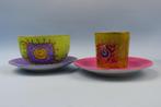 Limoges Soizick de la Bruguiere -Theekop en koffiekop design, Ophalen of Verzenden