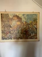 schoolplaat, Ophalen, Geschiedenis