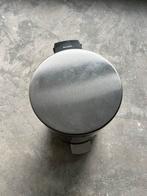 Brabantia Pedaalemmer 10/12 Liter, Gebruikt, Met pedaal, Ophalen of Verzenden, Rvs