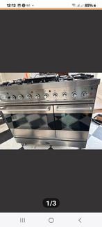 Boretti gasfornuis met 2 ovens. hetelucht stand werkt niet, Witgoed en Apparatuur, Fornuizen, Ophalen, Gebruikt, 60 cm of meer