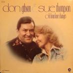 LP Don Gibson & Sue Thompson - Oh how love changes, Cd's en Dvd's, Vinyl | Country en Western, 12 inch, Verzenden