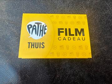 Pathé thuis film cadeau 1 fysieke kaart, 2 digitaal kaarten beschikbaar voor biedingen