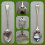 Fraai bewerkte en verzilverde Grosjean & Hirsch lepel., Verzenden, Verzilverd, Zo goed als nieuw, Metaal