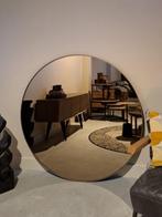 Showroom uitverkoop - spiegel Espejo 116 cm bruin/bruin, Ophalen, 100 tot 150 cm, Rond, Nieuw