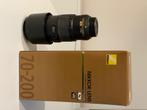 Nikon Nikkor AF-S 70-200 F4 G ED VR, Audio, Tv en Foto, Fotografie | Lenzen en Objectieven, Ophalen, Zo goed als nieuw, Telelens