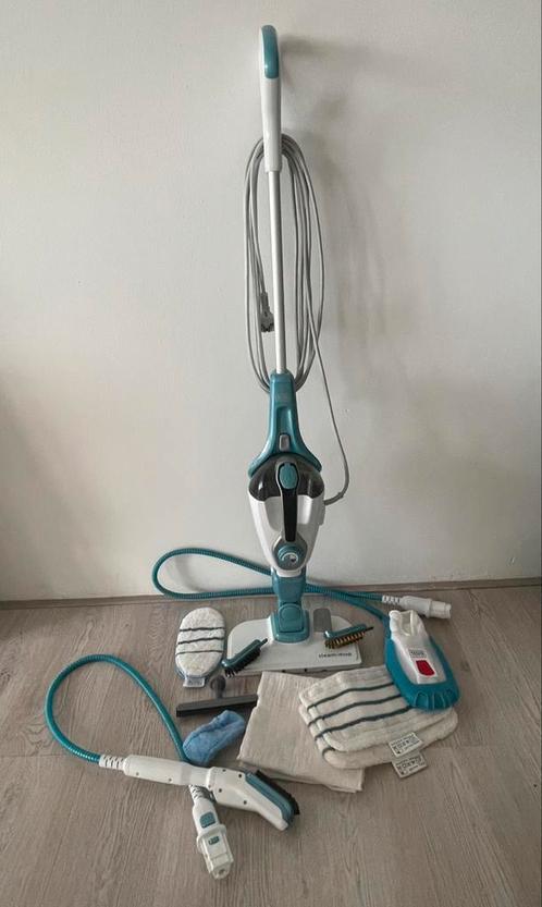 TE HUUR: 11 in1 stoomapparaat van BLACK+DECKER, Witgoed en Apparatuur, Stoomapparaten, Zo goed als nieuw, Stoomreiniger, Ophalen of Verzenden