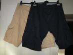 Thomson Tyrrell Cargo- 2 korte broeken -  maat 56 beige/d.bl, Beige, Maat 56/58 (XL), Ophalen of Verzenden, Zo goed als nieuw