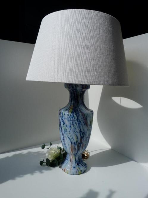 Murano end of day, spatterlamp, jaren 50/60, puntgaaf., Huis en Inrichting, Lampen | Tafellampen, Glas, Ophalen