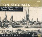 Buxtehude - vocale werken - Ton Koopman, Ophalen of Verzenden, Vocaal, Barok, Met libretto