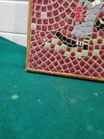 wandhanger mozaiek clown in lijst, Antiek en Kunst, Ophalen of Verzenden