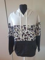Wit/grijze panter Sheilay hoodie - maat L ***zgan***, Ophalen of Verzenden, Zo goed als nieuw, Maat 42/44 (L), Wit