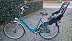 Gazelle Bloom damesfiets met Polisport kinderzitje., Fietsen en Brommers, Fietsen | Dames | Moederfietsen, Ophalen, Gebruikt, Versnellingen