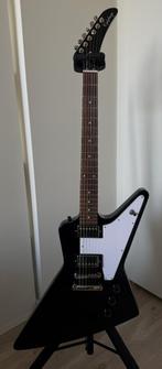 Epiphone Explorer Ebony met Hardcase, Muziek en Instrumenten, Ophalen, Gebruikt, Solid body, Epiphone