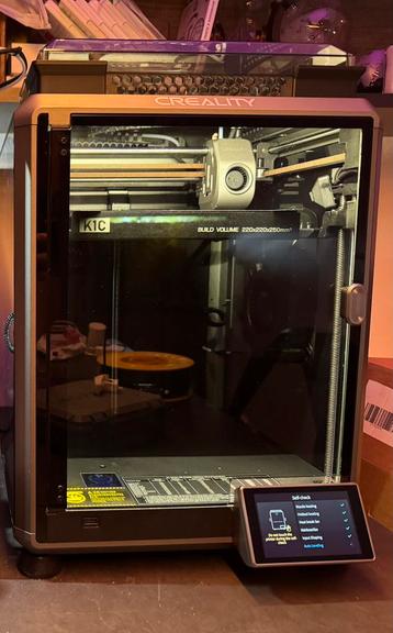 Creality K1C + SpacePI (Filament Dryer) 3D printer beschikbaar voor biedingen