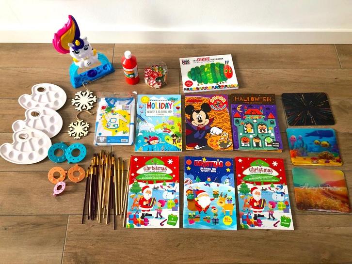 Knutselspullen verven, kleuren, boetseren, Play Doh Tootie, Hobby en Vrije tijd, Knutselen, Zo goed als nieuw, Materiaal, Ophalen