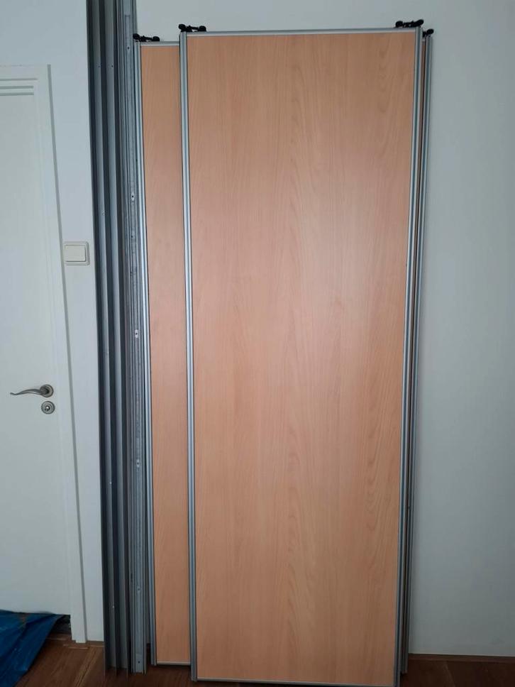Schuifdeur Kastpanelen, Huis en Inrichting, Woonaccessoires | Kamerschermen, Gebruikt, Ophalen